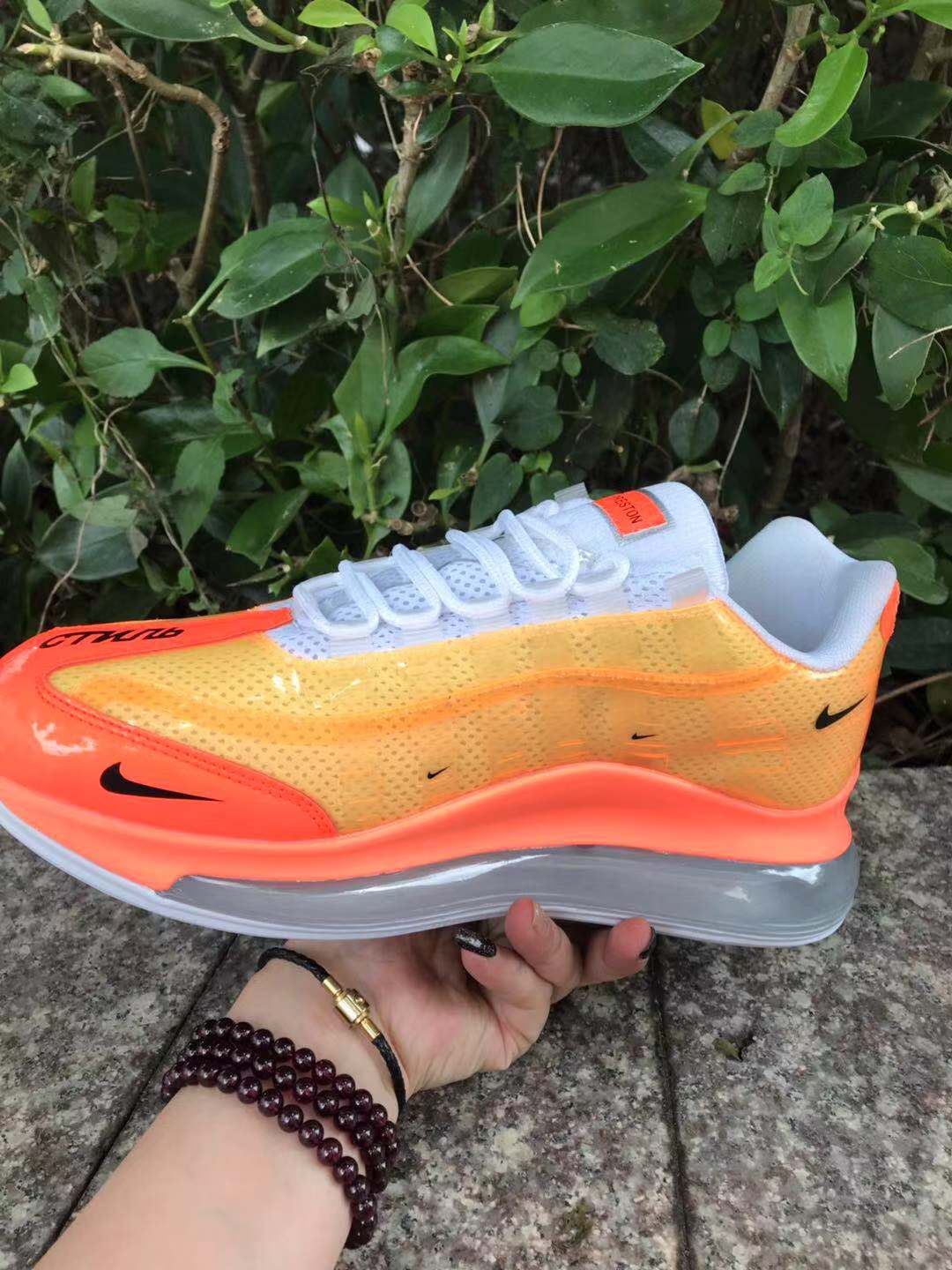 2020 Women Nike Air Max 720 95 Yellow Orange - Click Image to Close